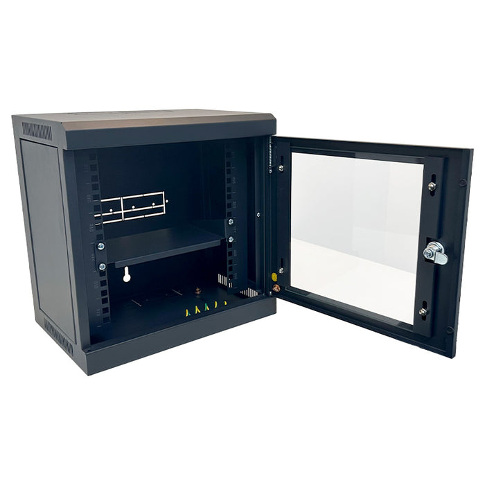 10'' 6RU 250mm Pre-assembled Wall-Mount Data Cabinet