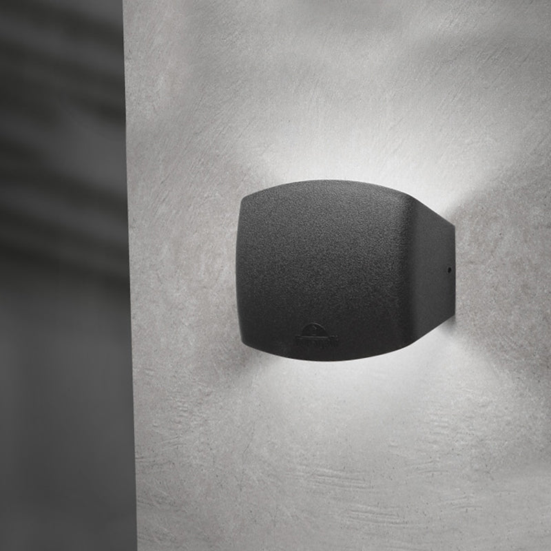 Abram 3W Smart LED Bulkhead Lamp (Black)