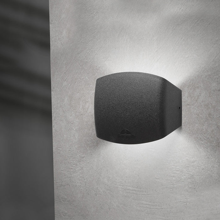 Abram 3W Smart LED Bulkhead Lamp (Black)