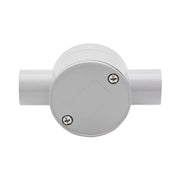 25mm Grey 2-way Junction Box