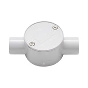 20mm Grey 2-way Junction Box