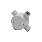 25mm Grey 4-way Junction Box