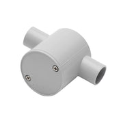 20mm Grey 2-way Deep Junction Box