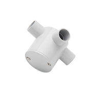 25mm Grey 4-way Deep Junction Box