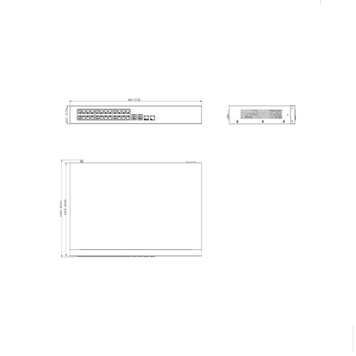 24-Port Gigabit Hi-PoE Switch