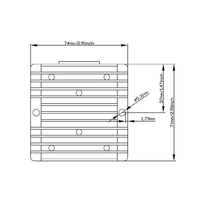 12 V DC to 24 V DC Power Converter