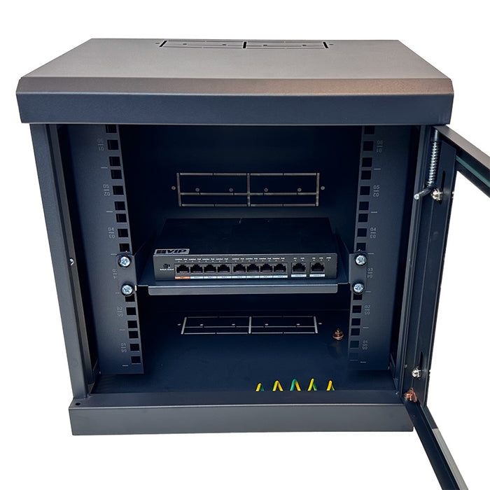 10'' 6RU 250mm Pre-assembled Wall-Mount Data Cabinet