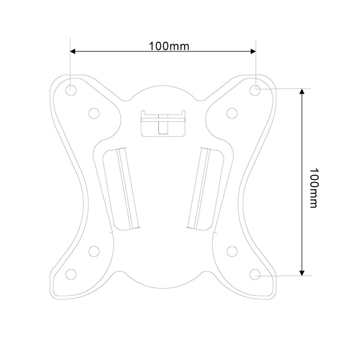 13"-30" Flashview LCD Wall Mount Monitor Bracket