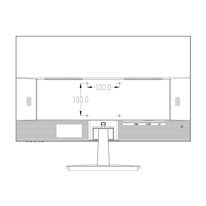 24" Flashview 1080p LED LCD Surveillance Monitor (VA)