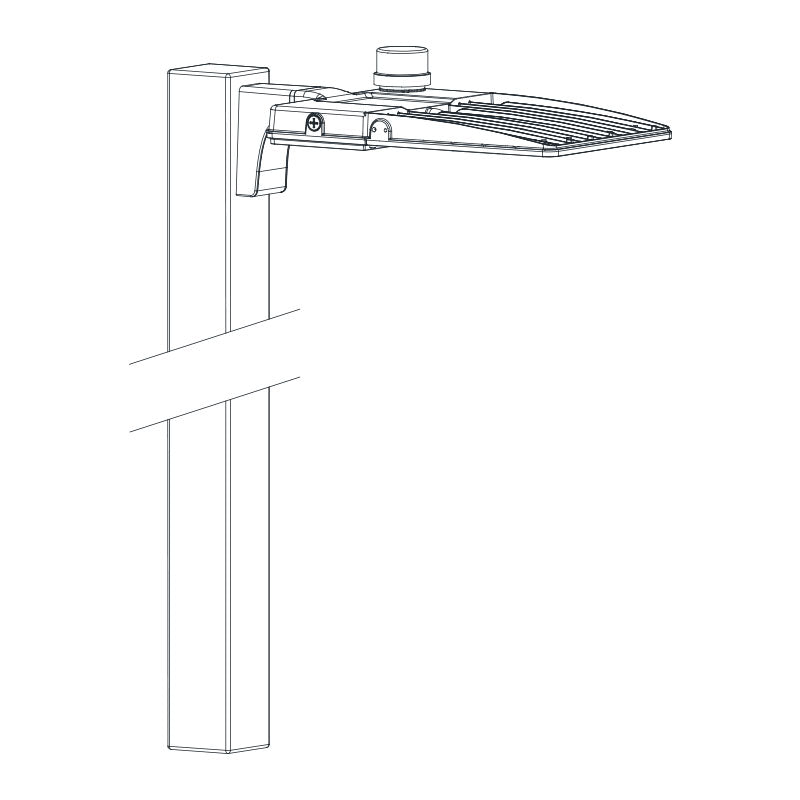 Professional 200W LED Street & Area Light with Photocell