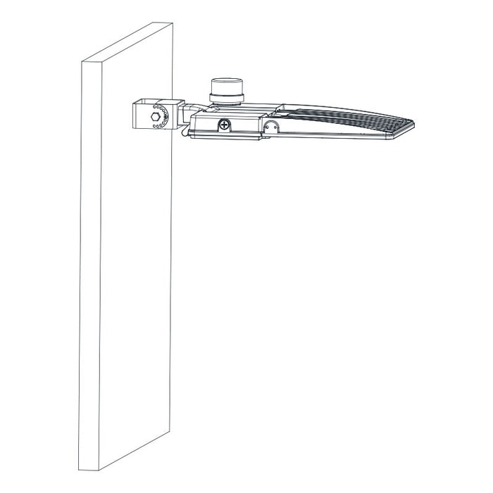 Professional 200W LED Street & Area Light with Photocell