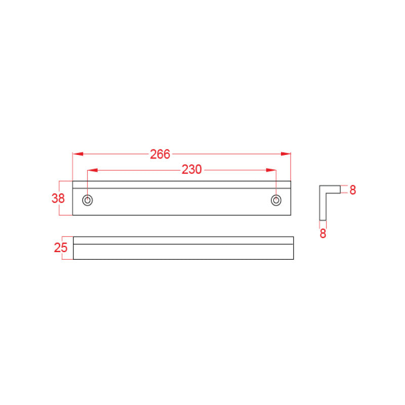 Aluminium L-Angle Bracket