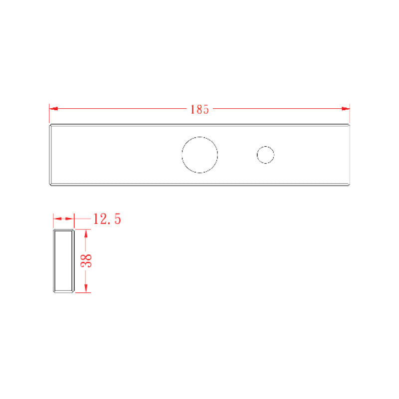 Surface-Mount Magnetic Lock with Sensors & Timer