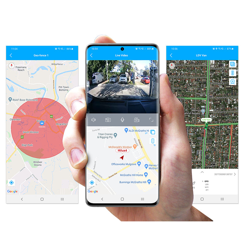 4G/WiFi In-Vehicle Surveillance & GPS Tracking System