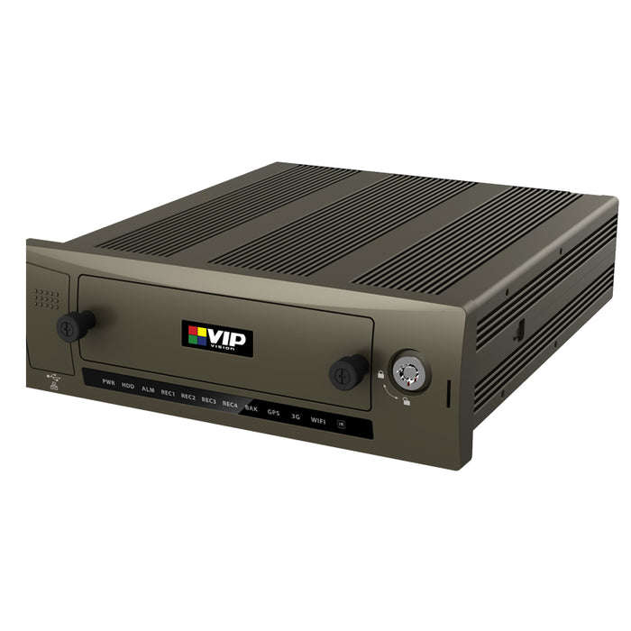 Professional 4-Channel Mobile NVR with GPS, 4G & WiFi