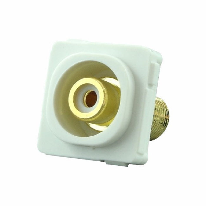 RCA Mechanism Recessed White ID - White