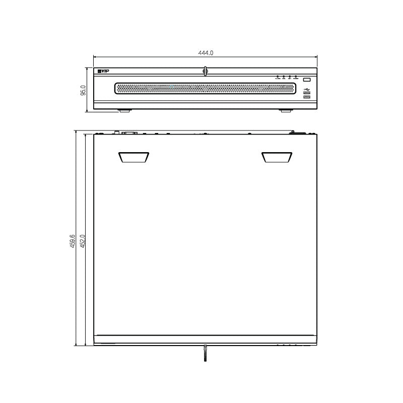 Ultimate AI Series 64CH NVR with 8 x HDD Bays