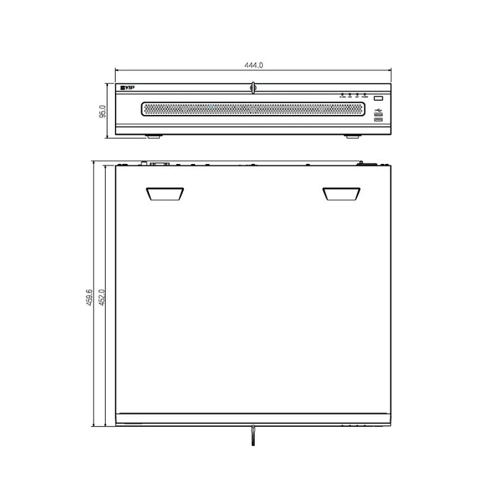 Ultimate AI Series 128CH NVR with 8 x HDD Bays