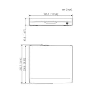 LA Series 8 Channel 6.0MP AI Surveillance Kit (8CH, 2TB, 4 Cams)