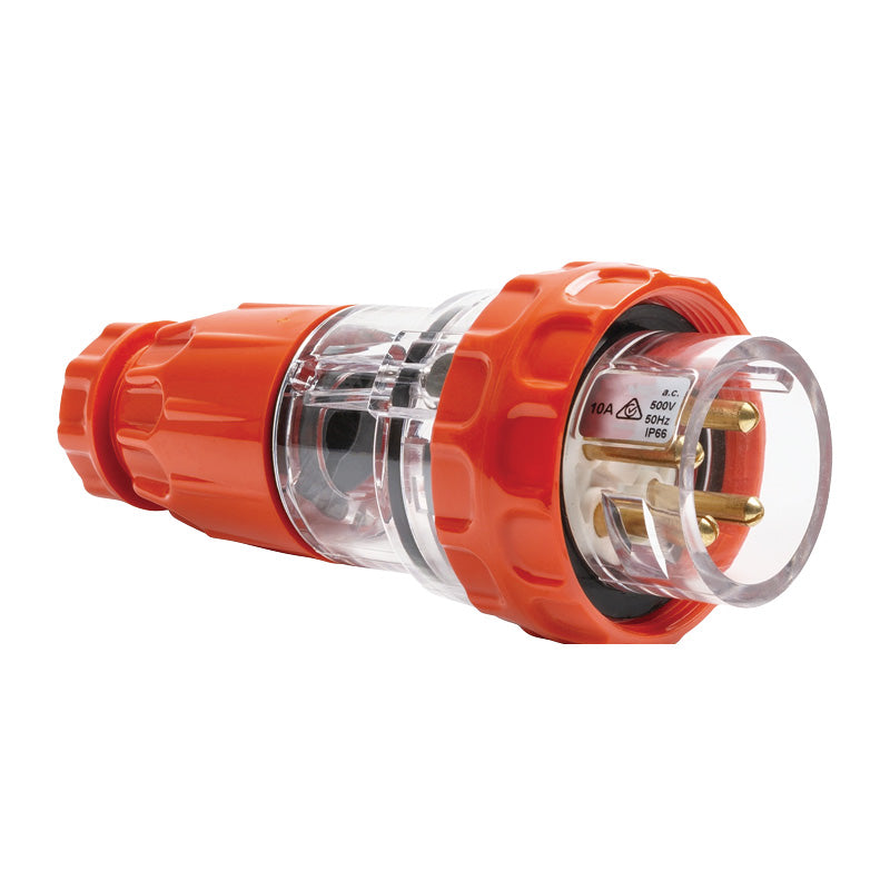 4 Point Plug 4-Pin Round Industrial Plug — BlueE Technology
