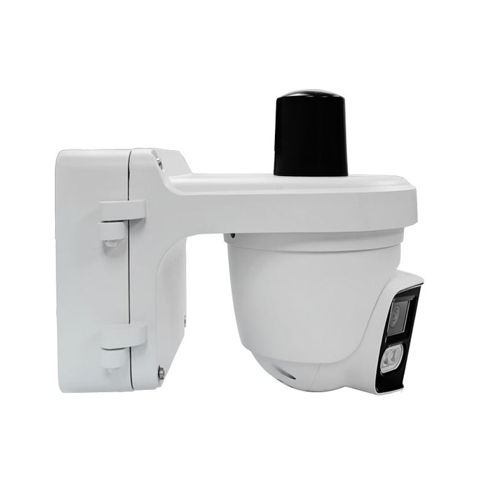 12VDC 4G 180° 4K Active Deterrence Remote Site Surveillance Camera