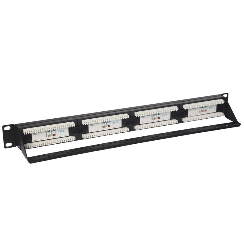 24-Port CAT6 Patch Panel