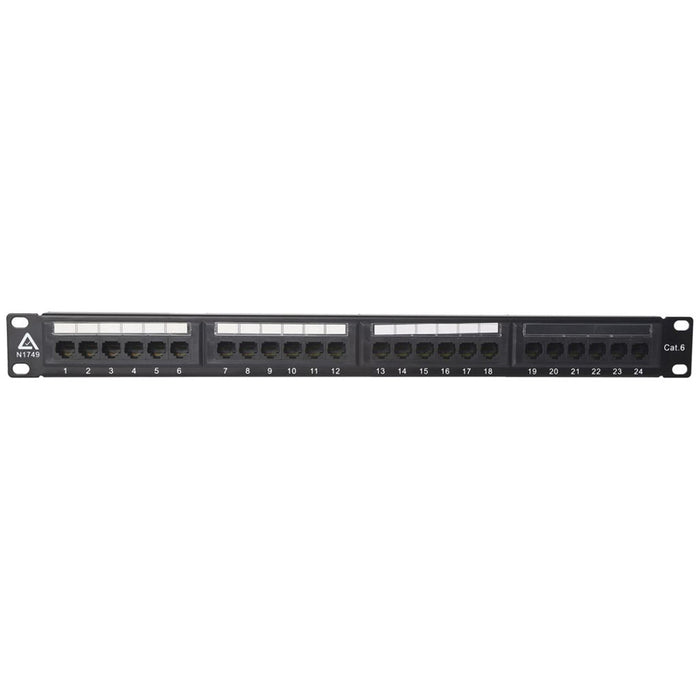 24-Port CAT6 Patch Panel