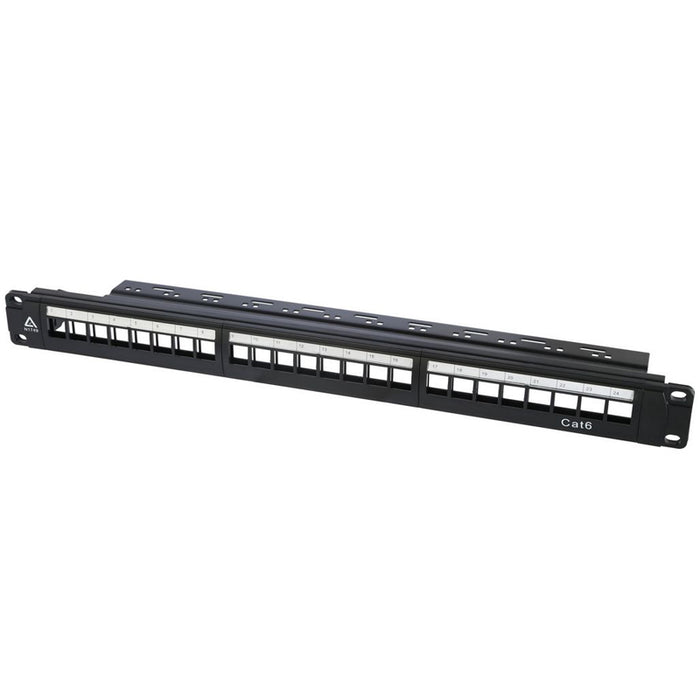 24-Port CAT6 Keystone Patch Panel — BlueE Technology