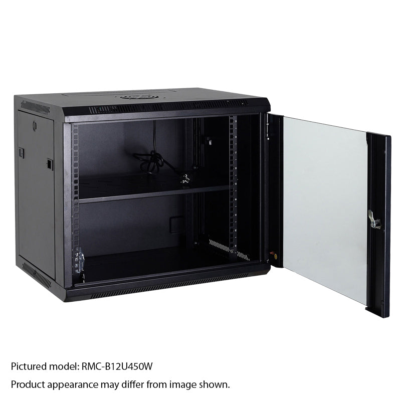 9 RU Wall-Mount Network Cabinet