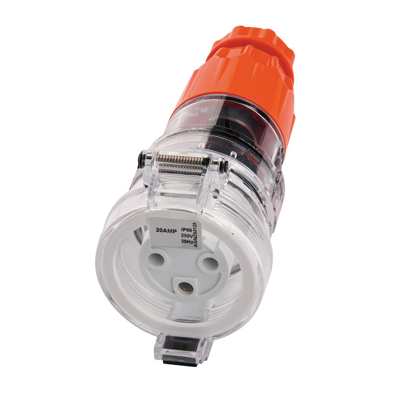 32 A / 250 V 3-Pin Round Extension Socket