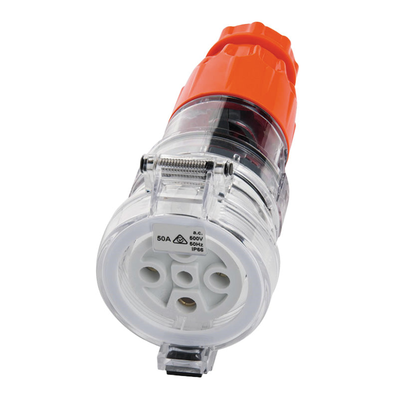 5-Pin Round Extension Socket