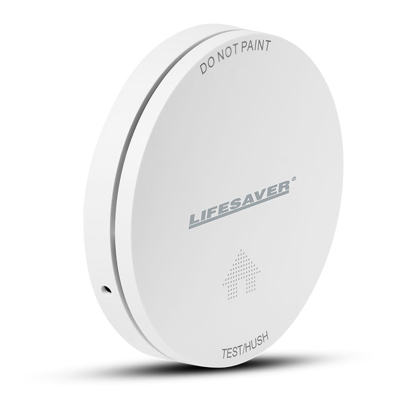 Low Profile Lithium Battery-Operated Photoelectric Smoke Alarm