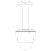 Rhino VSBKTA102 adapter application on ceiling and wall mount brackets, cropped