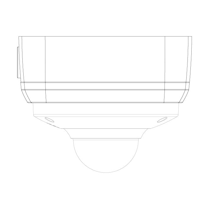 Rhino VSBKTA123 adapter junction box application, used with surveillance camera, small thumbnail