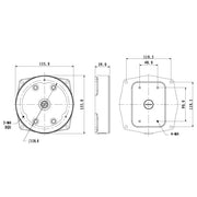 Rhino VSBKTA132 adapter junction box product diagram for surveillance cameras on bluee.au