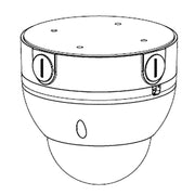 Rhino VSBKTA138-2 adapter junction box diagram for surveillance cameras