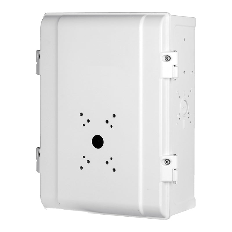 Rhino VSBKTA143 adapter junction box for bullet and PTZ cameras, white aluminum