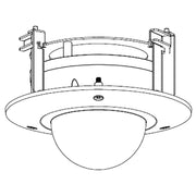 Rhino VSBKTB200C recessed ceiling mount bracket diagram close-up for product details