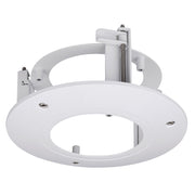 Rhino VSBKTB200C recessed ceiling mount bracket for security cameras, white finish