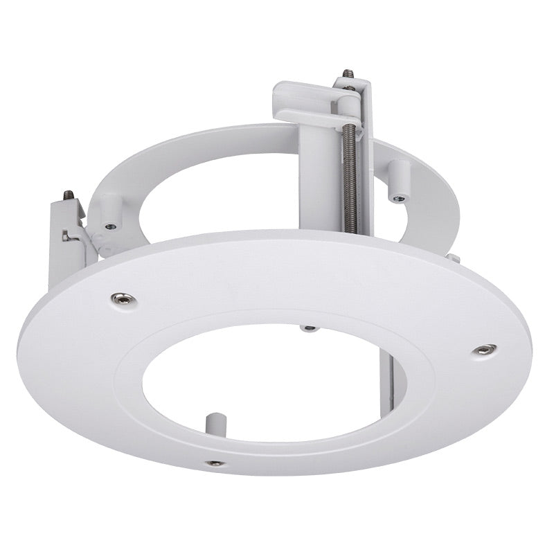 Rhino VSBKTB200C recessed ceiling mount bracket for security cameras, white finish