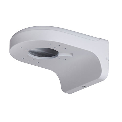 Rhino right angle wall mount camera bracket in white finish