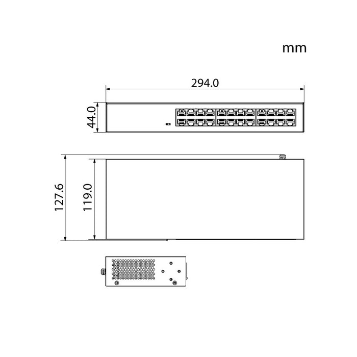 24-Port Unmanaged Gigabit Ethernet Switch