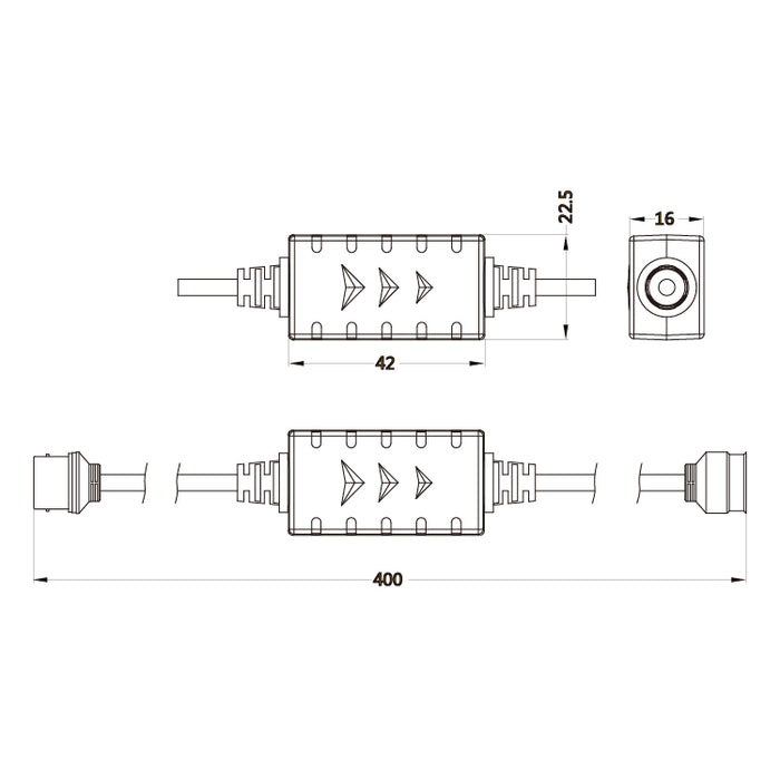 BNC Video Ground Loop Isolator
