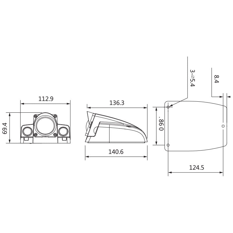 Mobile Series 4.0MP Heavy-Duty Vehicle Camera