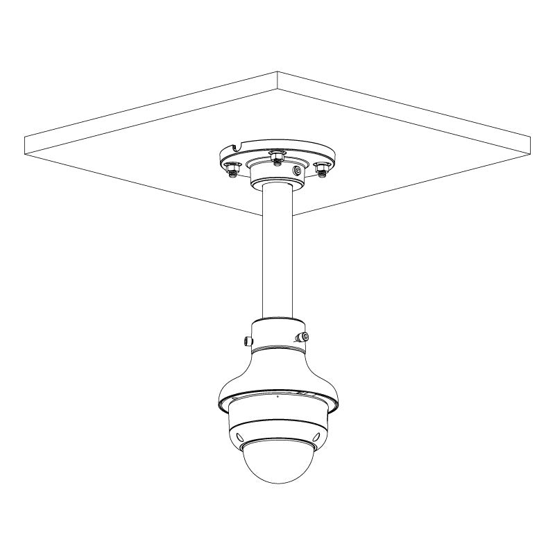Professional AI Series 6.0MP Fixed Vandal Dome