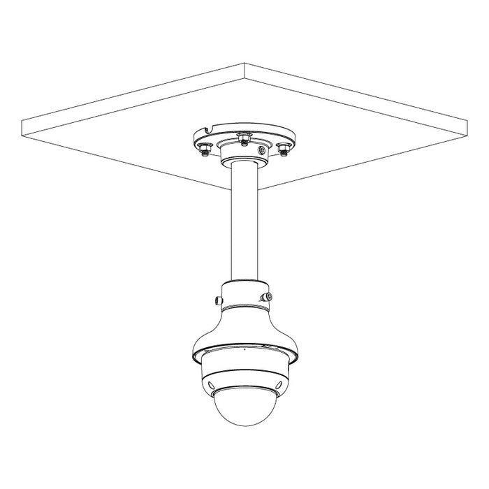 Professional AI Series 8.0MP Fixed Vandal Dome
