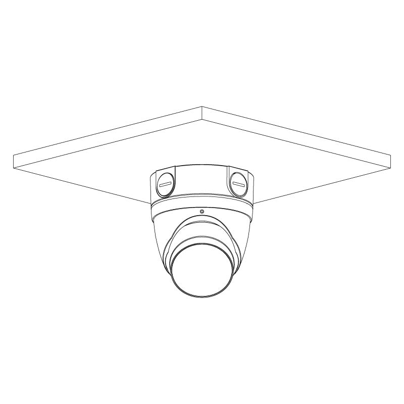 Professional AI Series 6.0MP VF Turret IP Camera
