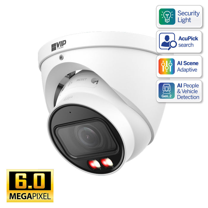 Professional AI Series 6.0MP Motorised Turret