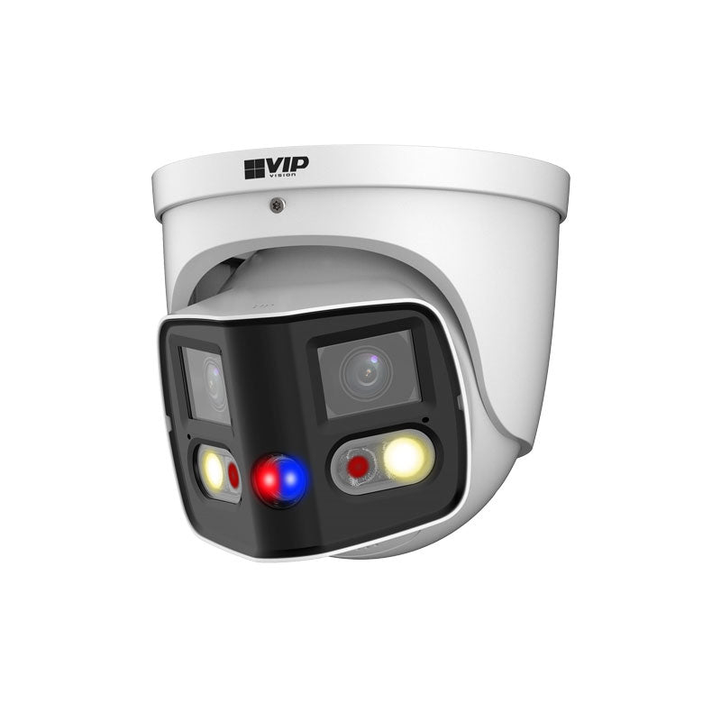 Professional AI Series 8.0MP 180° Active Deterrence Turret IP Camera