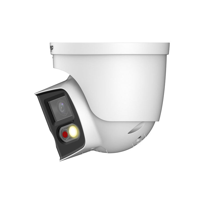Professional AI Series 8.0MP 180° Active Deterrence Turret IP Camera